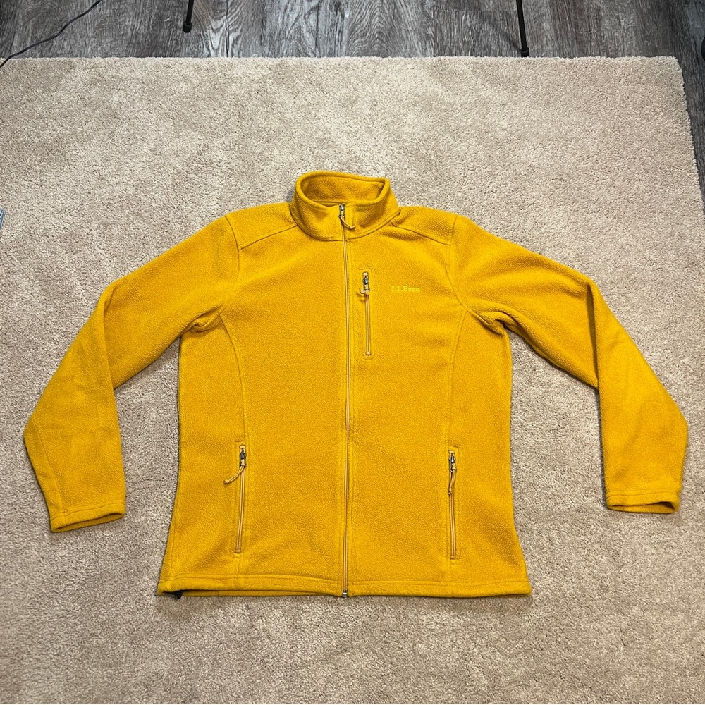Men’s L.L. Bean Fleece Jacket Size Large Tall